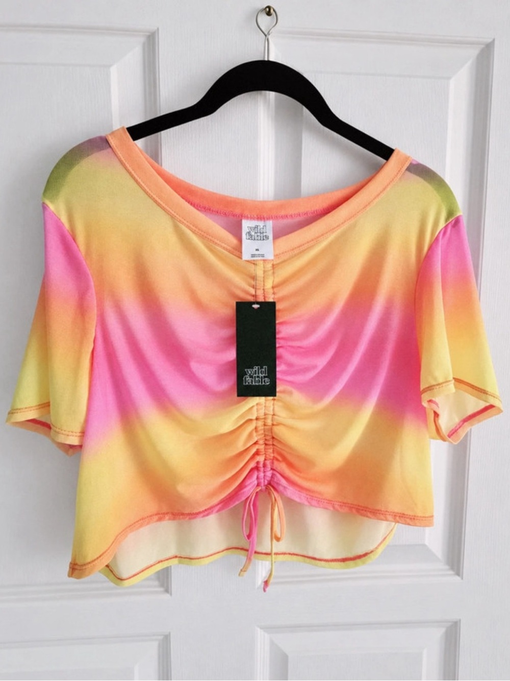 Wild fable ruched swim cover up / size xl